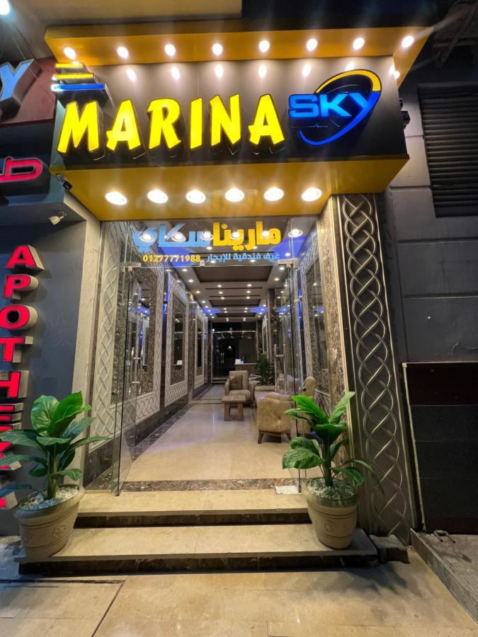 Marina Sky Lägenhet Hurghada Exteriör bild